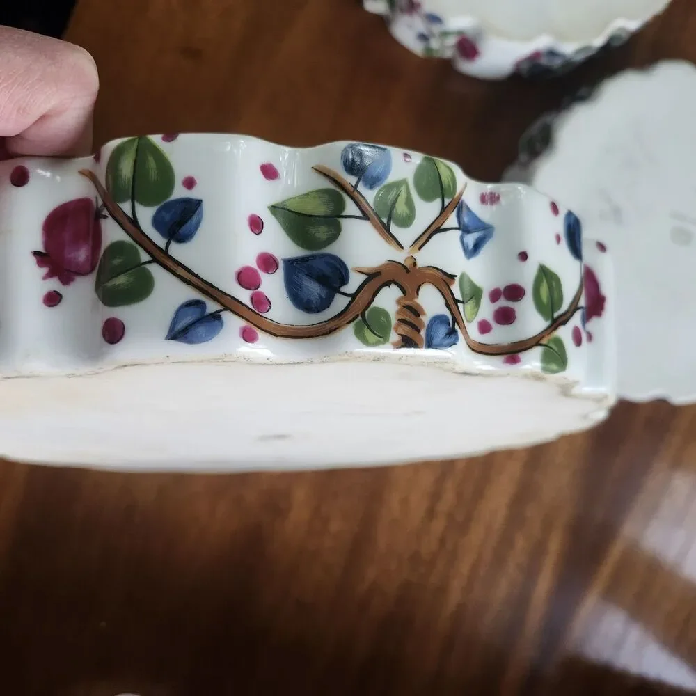 Haviland Limoges France Alumunite Krugier Tart Quiche Baking Dishes Set of 3